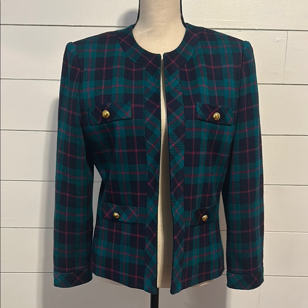 Vintage Henry Lee Plaid Women's Jacket